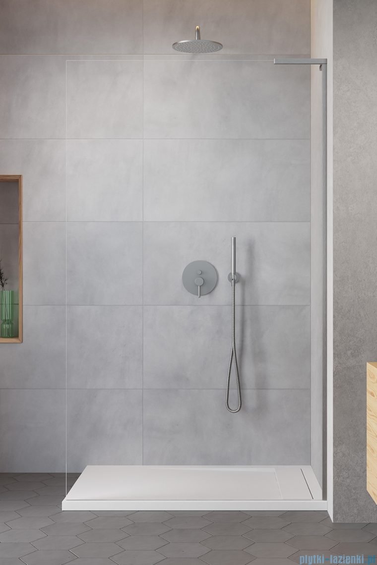 Radaway Modo SL II Brushed Nickel kabina Walk-in 85x200 prawa szczotkowany nikiel 10319085-91-01R
