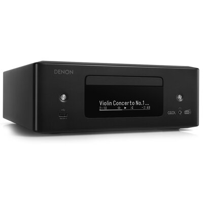 Denon RCD-N12 DAB Amplituner stereo z CD, Kolor: Czarny