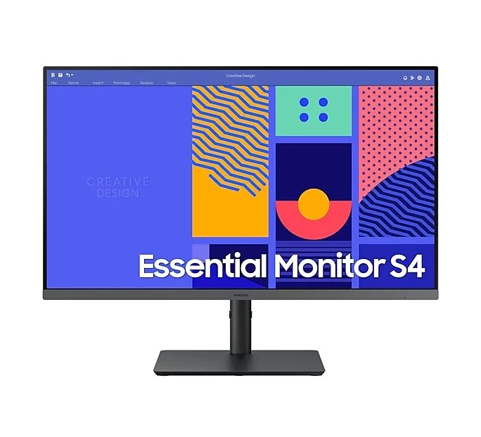 SAMSUNG S27C432 27inch Bezelless 16:9 1920x1080 IPS 4ms HAS/Swivel/Pivot Analog/HDMI/DP USB hub VESA DP+HDMI cable in the box