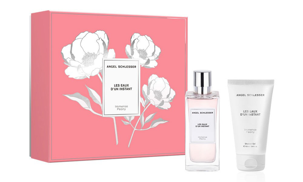 Zestaw Angel Schlesser Immense Peony Woda Toaletowa 100 ml + Żel pod prysznic 100 ml (8058045436768)