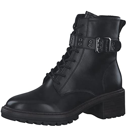 Tamaris Damskie botki 1-1-25113-41, czarny, 40 EU