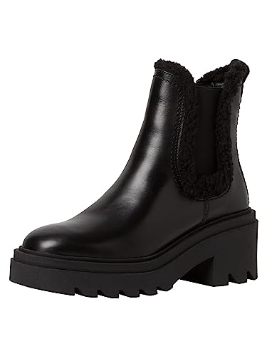 Tamaris Damskie botki 1-1-26454-41, czarny Comb, 37 EU
