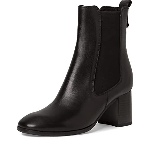 Tamaris Damskie botki 1-1-25031-41, czarny, 38 EU