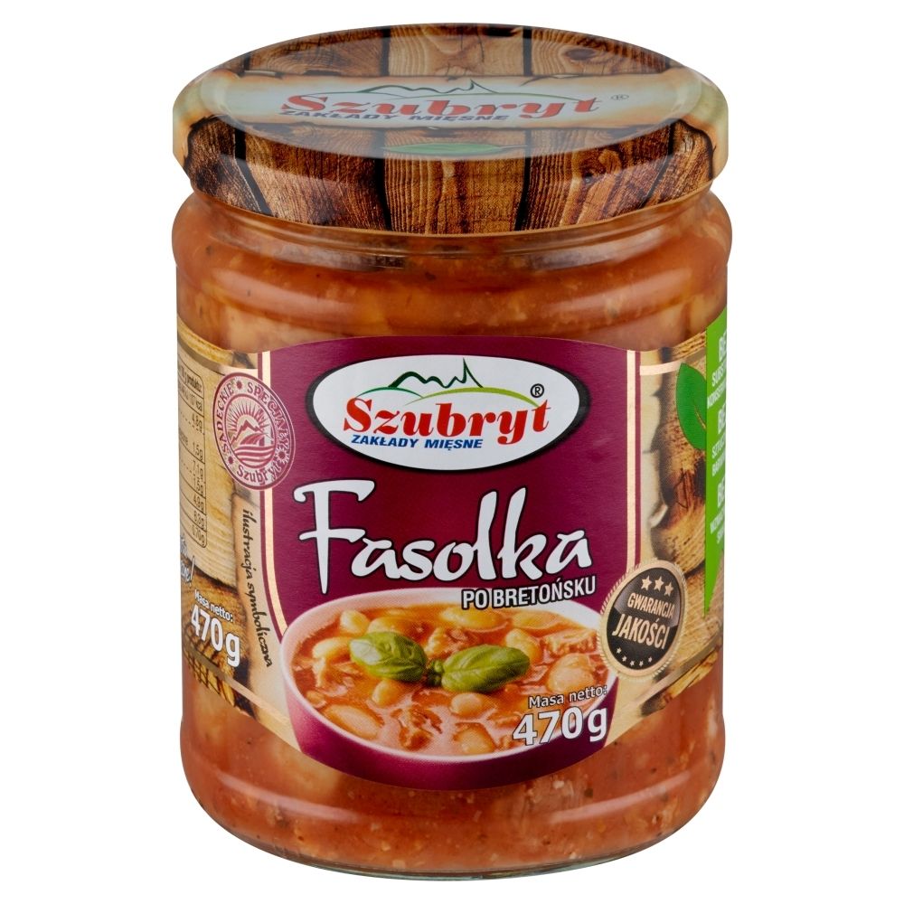 Szubryt Fasolka po bretońsku 470 g