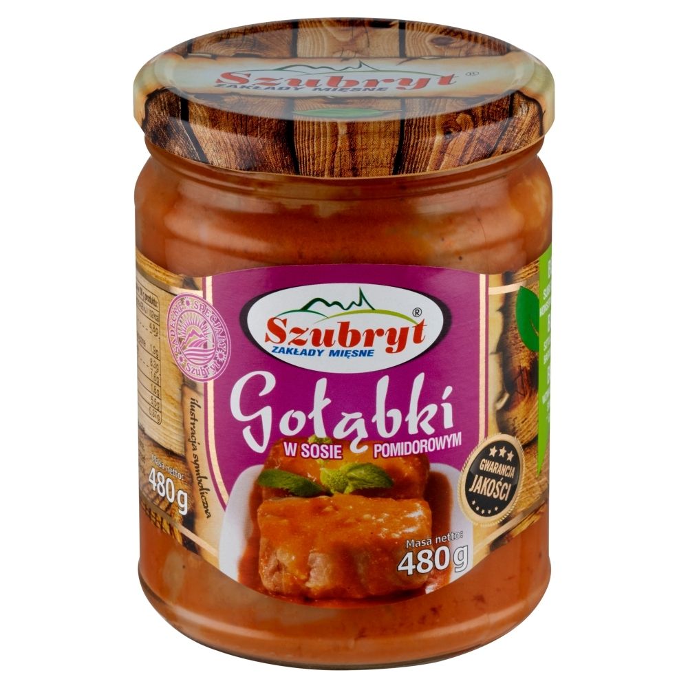 Szubryt Gołąbki w sosie pomidorowym