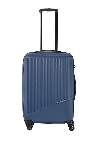 Travelite Bali walizka na kółkach z twardą obudową, 4 kółka, rozmiar uniwersalny, niebieski, Einheitsgröße, Twarda obudowa na kółkach z 4 kółkami