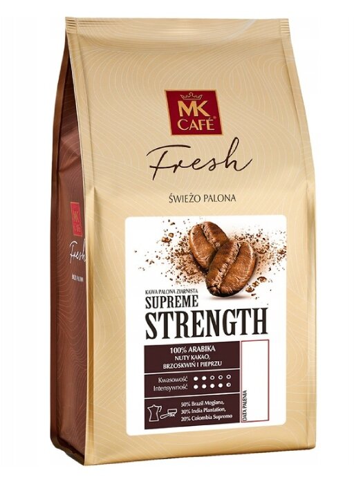 Kawa ziarnista MK Cafe Fresh Supreme Strength 1kg