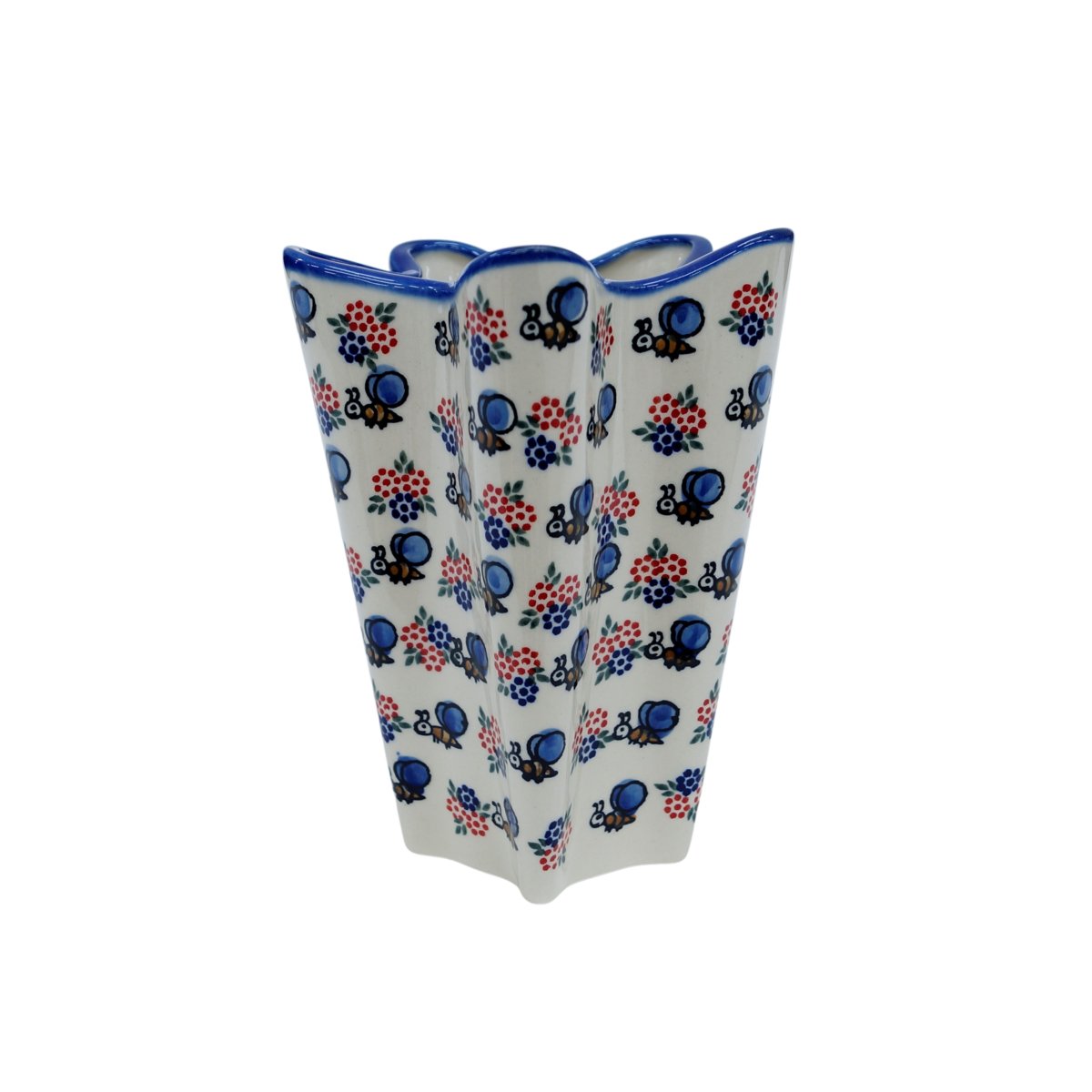 Ceramiczny wazon Ceramika Bolesławiec