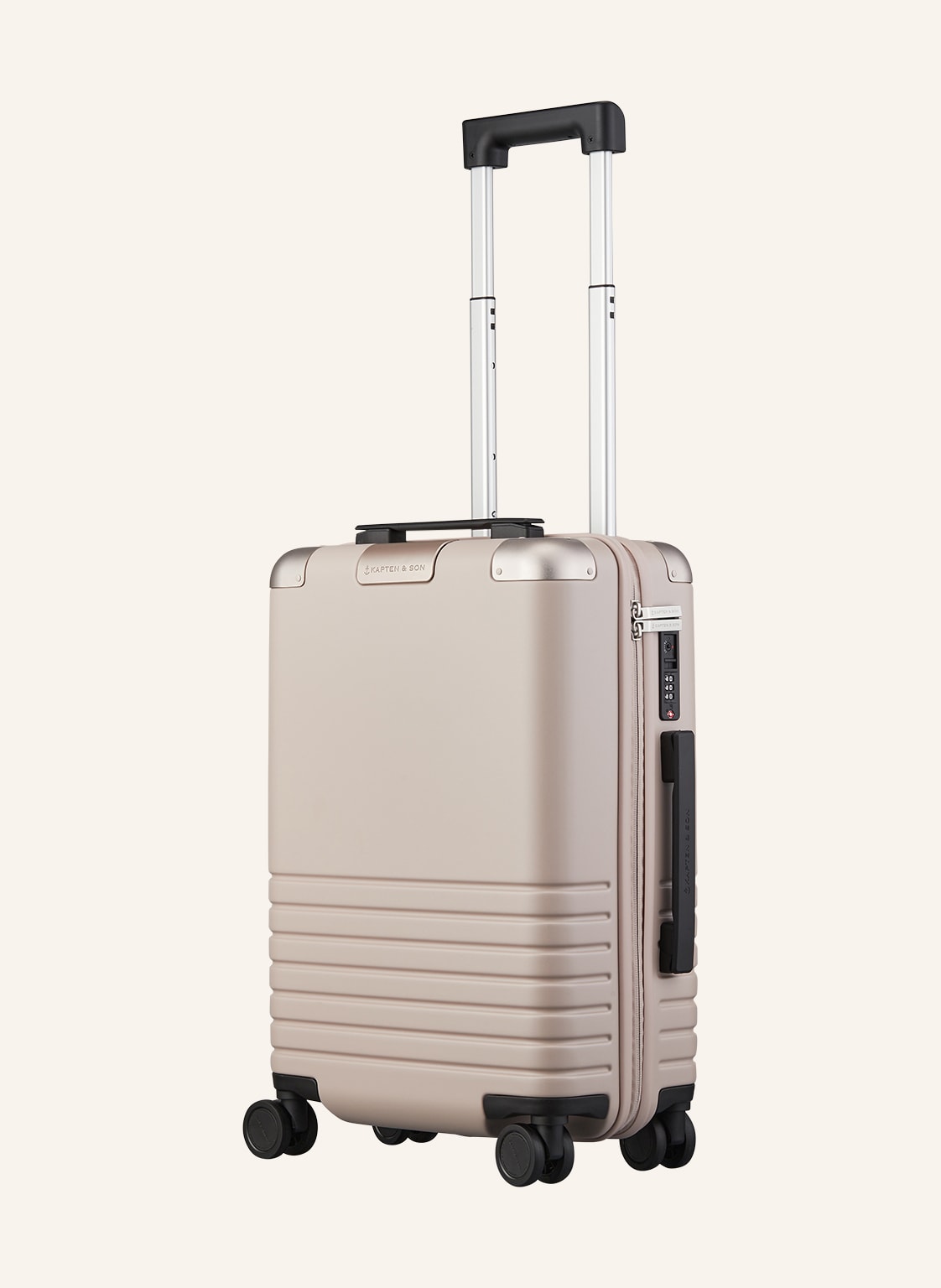Kapten & Son Walizka Na Kółkach Heathrow Cabin beige