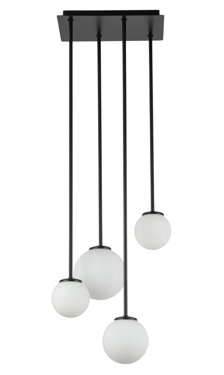 Tulia lampa wisząca czarna 4 punktowa 33503 Sigma