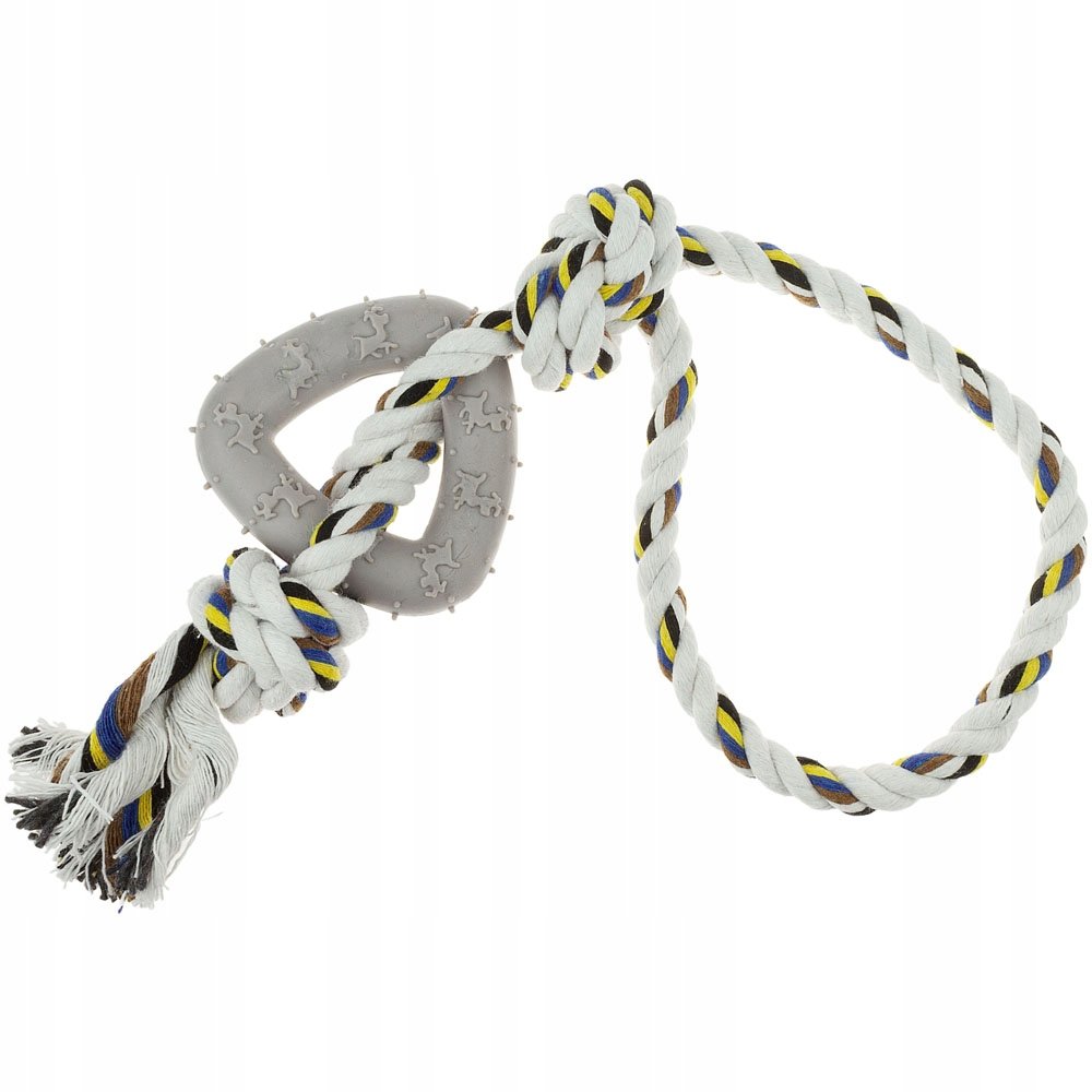 Zabawka dla psa GRYZAK NA SZNURKU dla szczeniaka