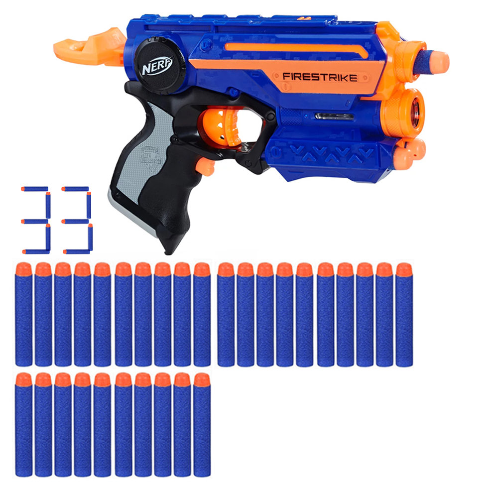 Zesatw Pistolet Nerf N-Strike Elite Firestrike 53378 + 30 strzałek