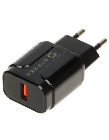ZASILACZ 5V/3A/USB-QUICK3.0/B STAZER