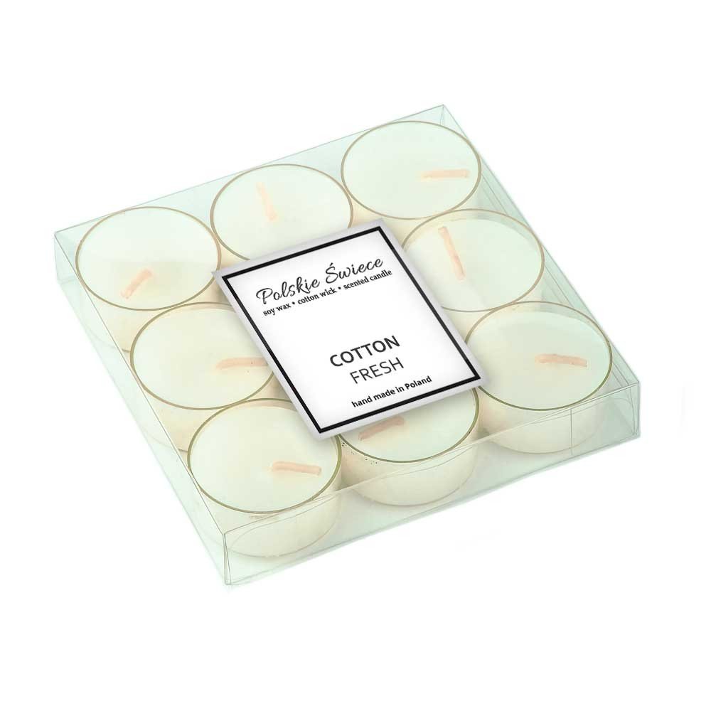Cotton Fresh - sojowe podgrzewacze zapachowe 9 szt.