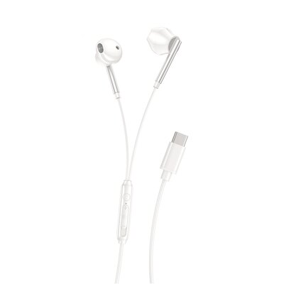XO SŁUCHAWKI PRZEWODOWE EP66 USB-C Douszne Białe