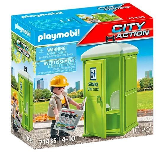PLAYMOBIL 71435 MOBILNA TOALETA