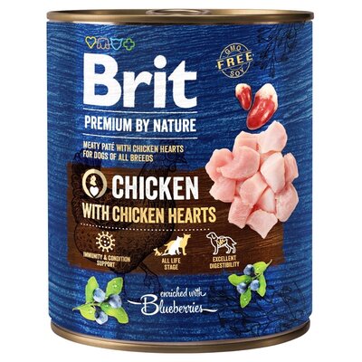 Premium By Nature Chicken&Hearts 800g