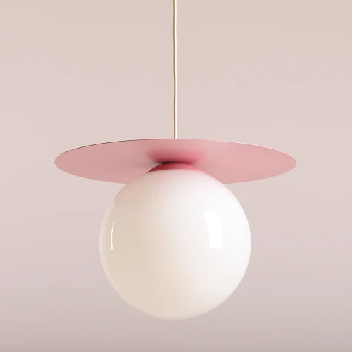 Loop Baby Pink L lampa wisząca 1xE27