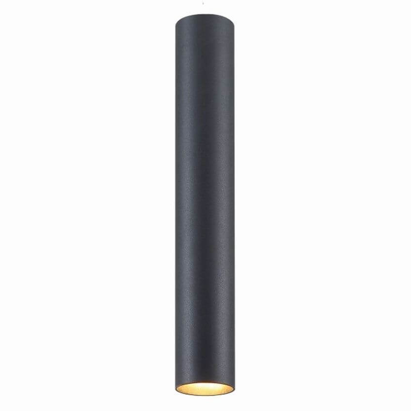 Natynkowa lampa punktowa Stala 301003003 Elkim salonowa tuba czarna