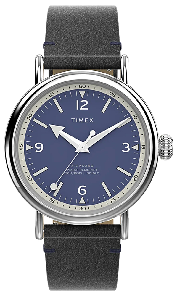Фото - Наручний годинник Timex Zegarek  TW2V71300 Standard 40mm Eco-Friendly Leather Strap - Natychm 