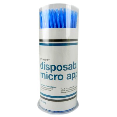 M5 Czarne Szczoteczki Microbrush Rzęsy Micro 100