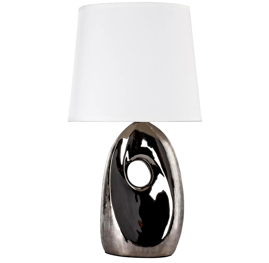 Chromowana lampa stołowa - K306 P3-L45