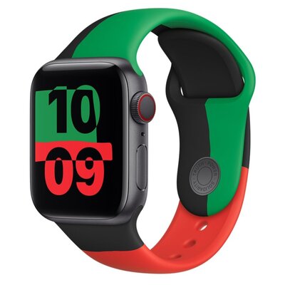 Pasek do Apple Watch (38/40/41mm) M/L Black Unity