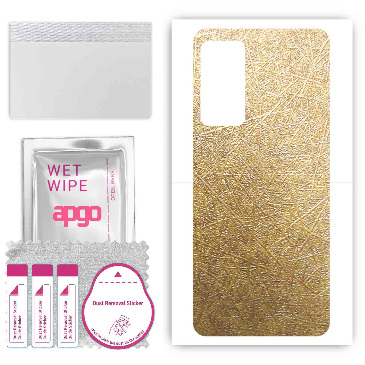 Folia naklejka skórka strukturalna na TYŁ do Cubot Note 30 -  Tkanina Włókno - apgo SKINS