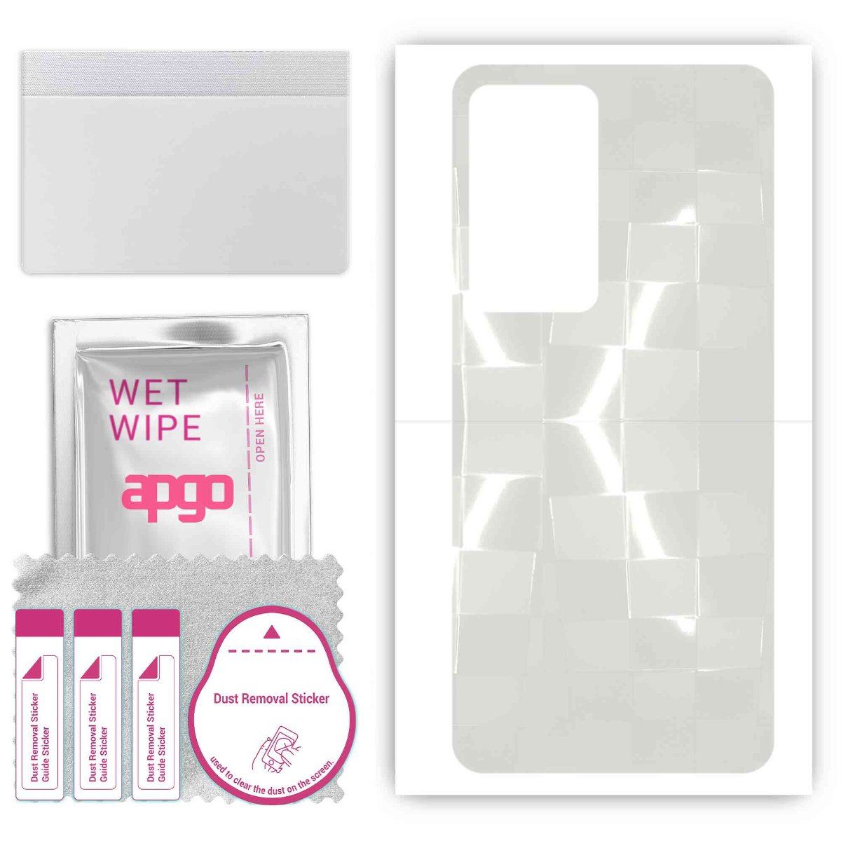 Folia hydrożelowa 3D naklejka przezroczysta na TYŁ do Poco F5 Pro - apgo hydrogel 3D TPU