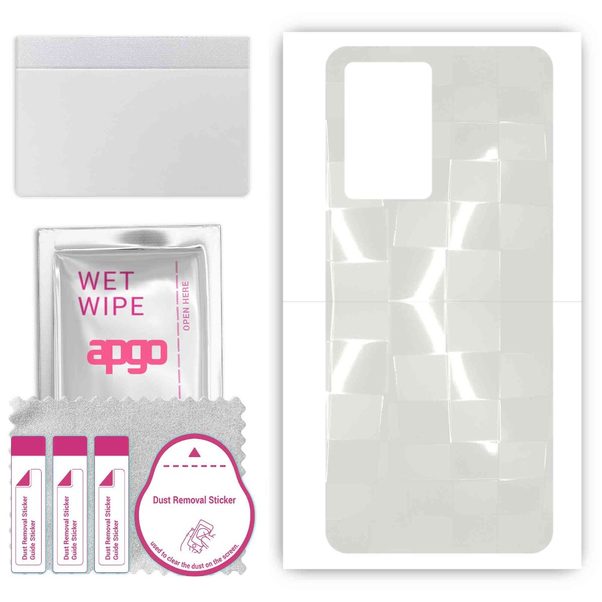 Folia hydrożelowa 3D naklejka przezroczysta na TYŁ do Oppo A57e - apgo hydrogel 3D TPU
