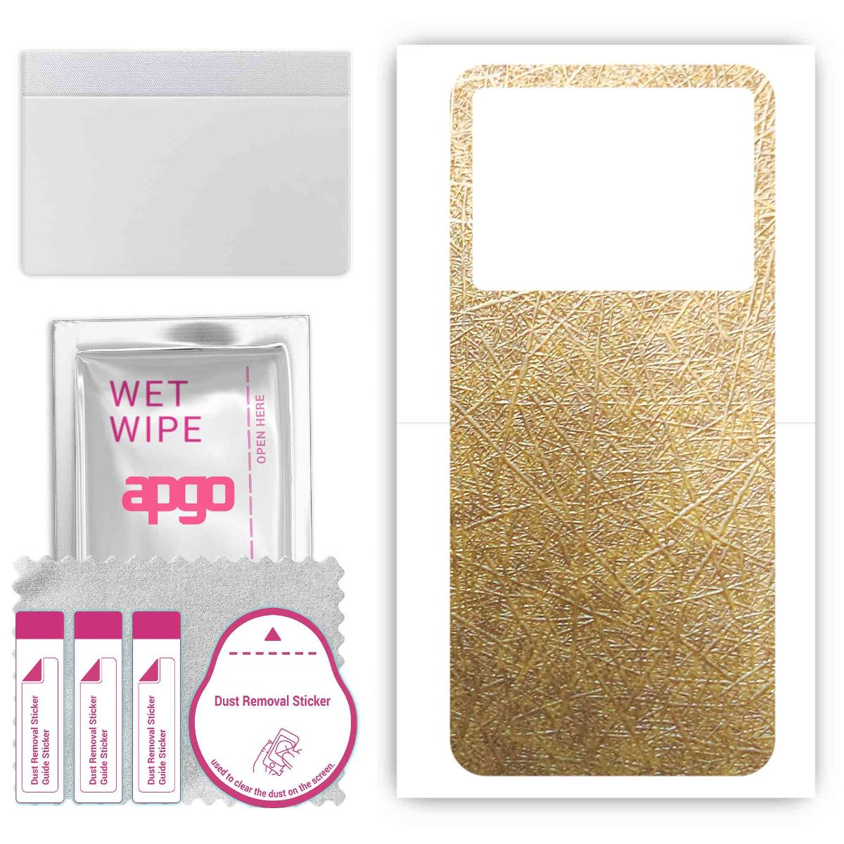 Folia naklejka skórka strukturalna na TYŁ do Infinix Note 12 5G -  Tkanina Włókno - apgo SKINS