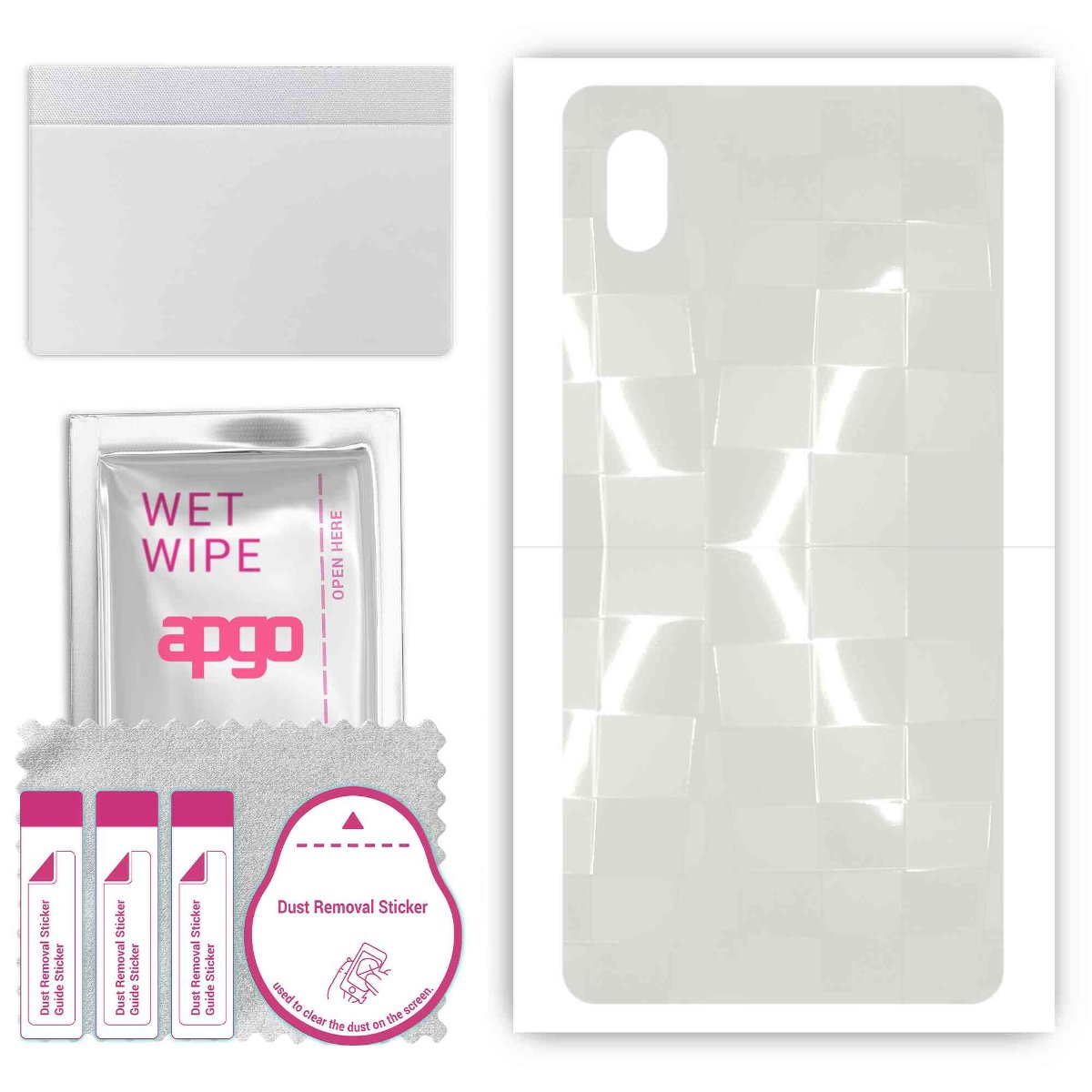 Folia hydrożelowa 3D naklejka przezroczysta na TYŁ do Sony Xperia ACE III - apgo hydrogel 3D TPU