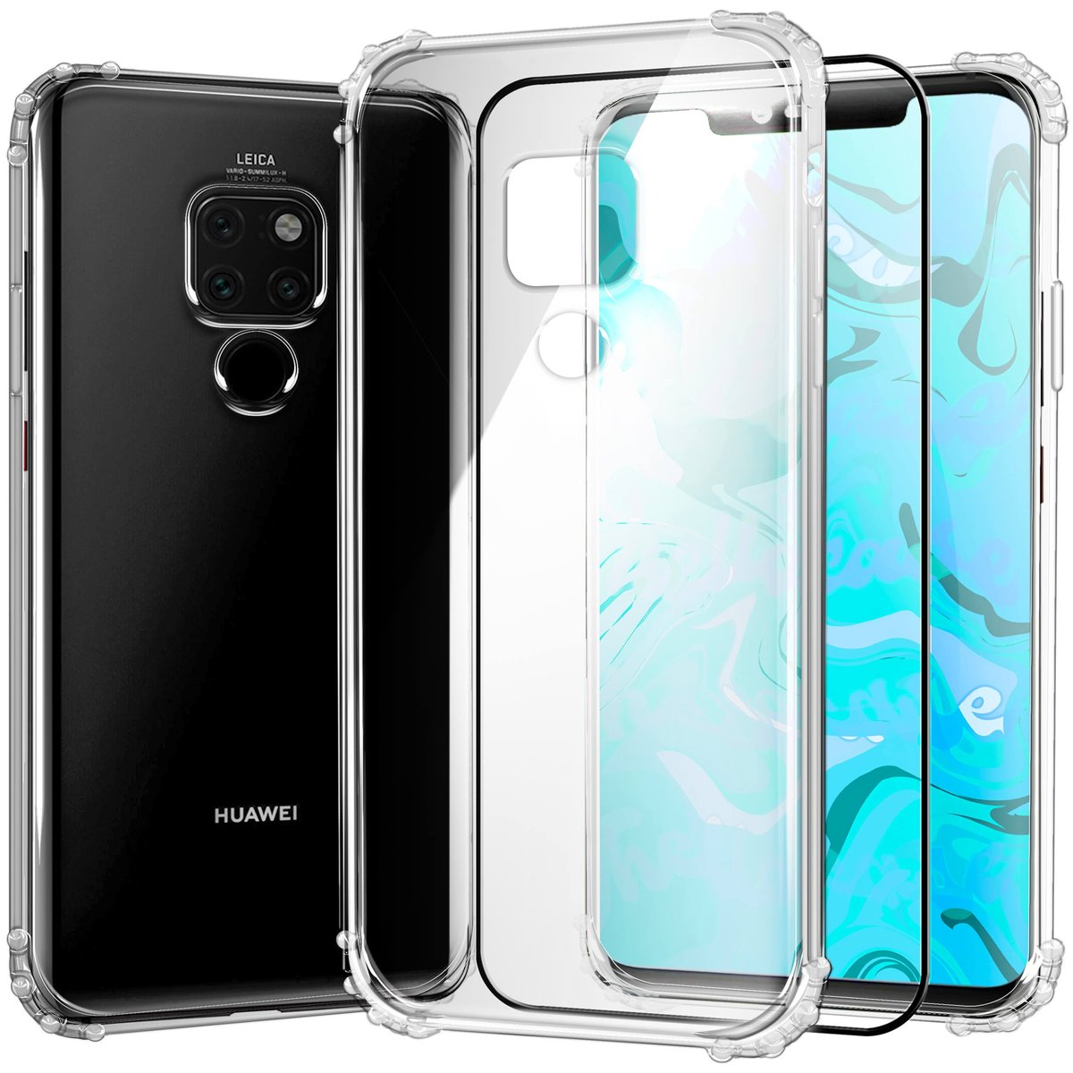 Etui Pancerne Do Realme 8 / 8 Pro | Case Silikon Gumowe Slim Shock + Szkło