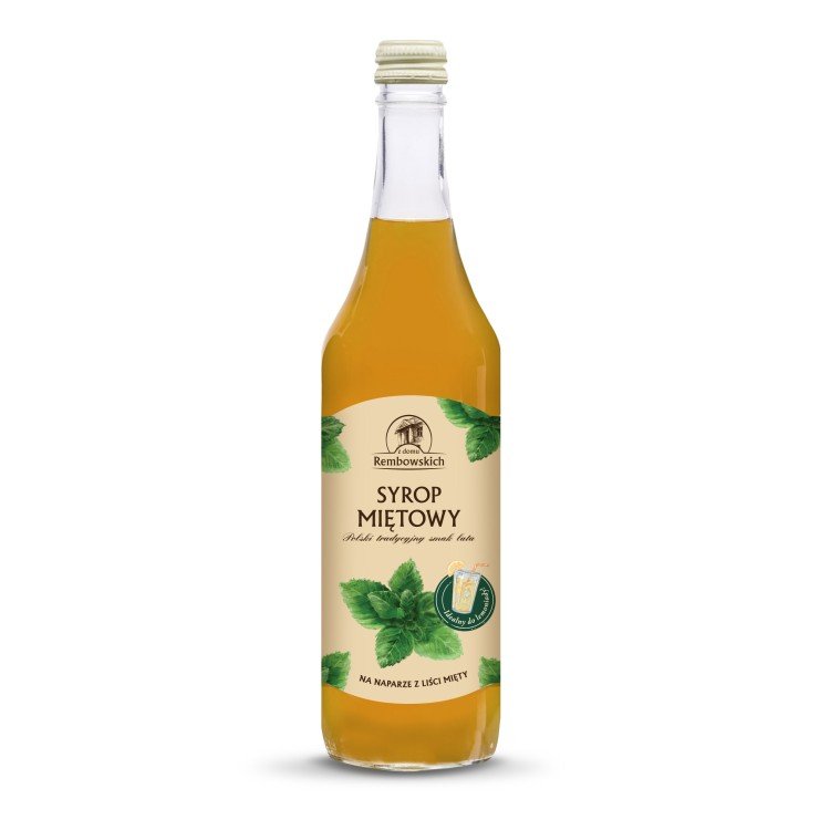 Syrop Rembowscy Miętowy 0,5l