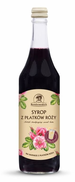 Syrop Rembowscy Z Płatków Róży 0,5l