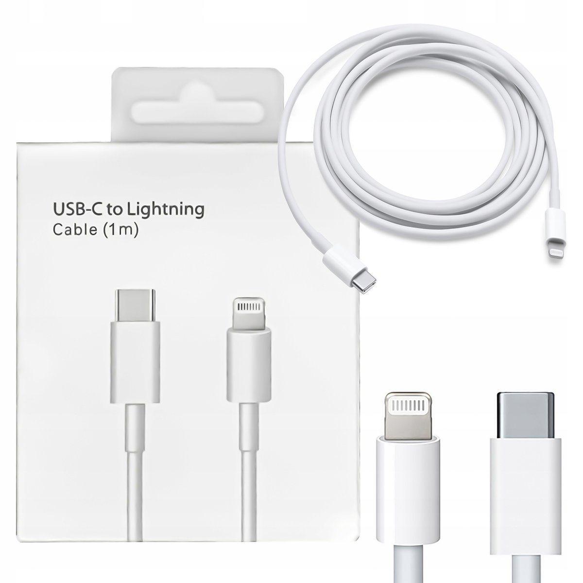 KABEL ŁADUJĄCY USB-C DO LIGHTNING 1M