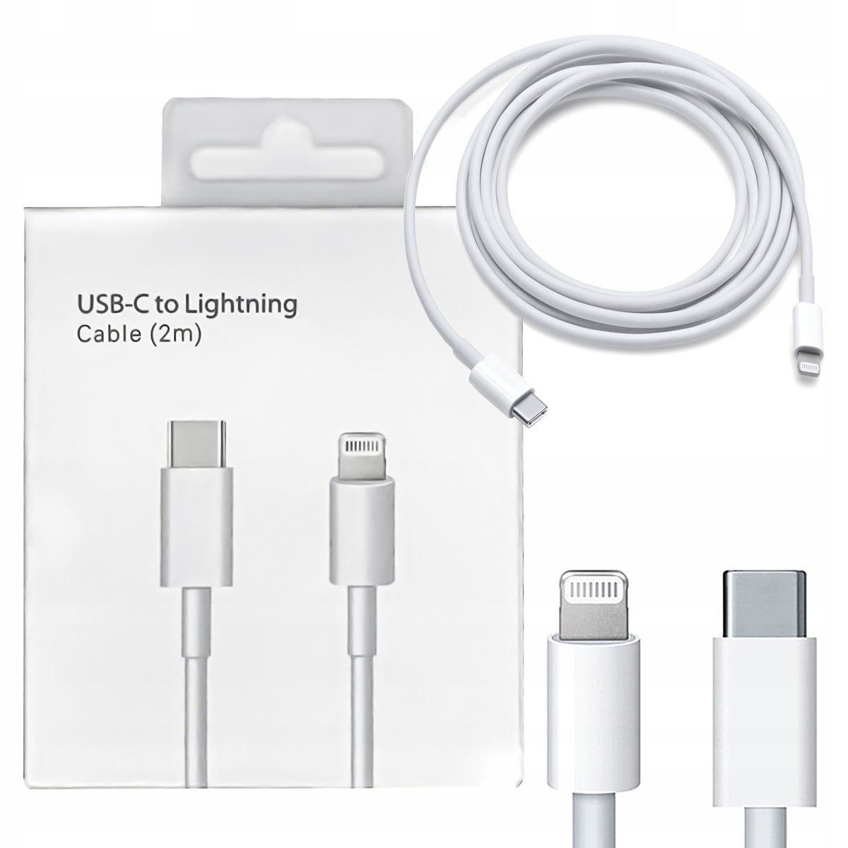 KABEL ŁADUJĄCY USB-C DO LIGHTNING 2M