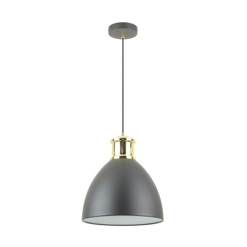 Mensa lampa wisząca 1xE27 czarna/złota A8050L-SBK