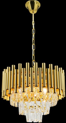 Bari lampa wisząca 4xE27 złota 6230/4 TR