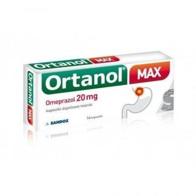 Ortanol Max 0,02g - 14 kapsułek