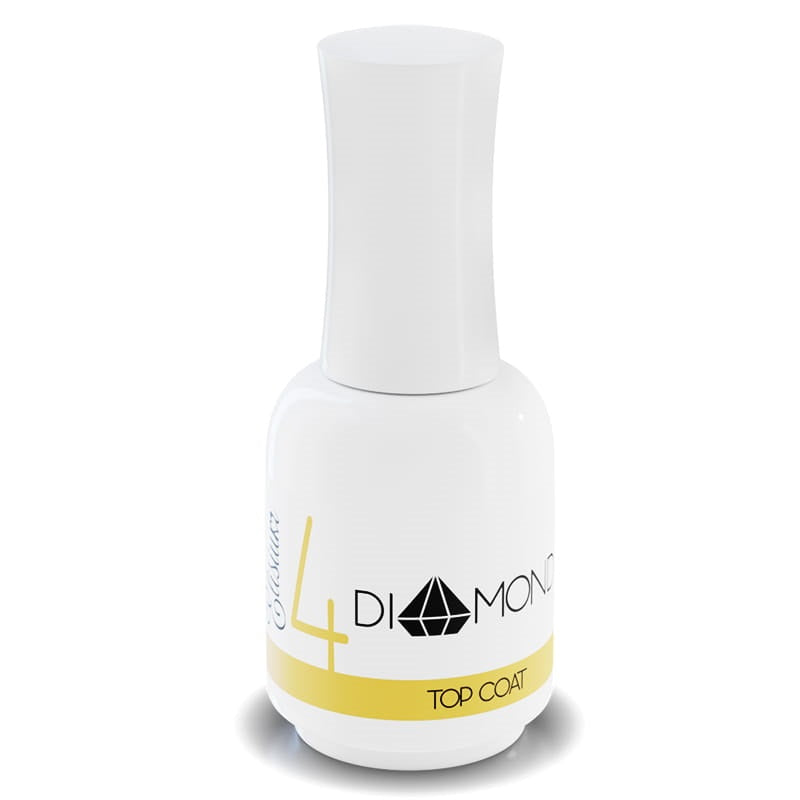 Elisium Diamond Liquid nabłyszczacz do manicure tytanowego 4 Top Coat 15ml