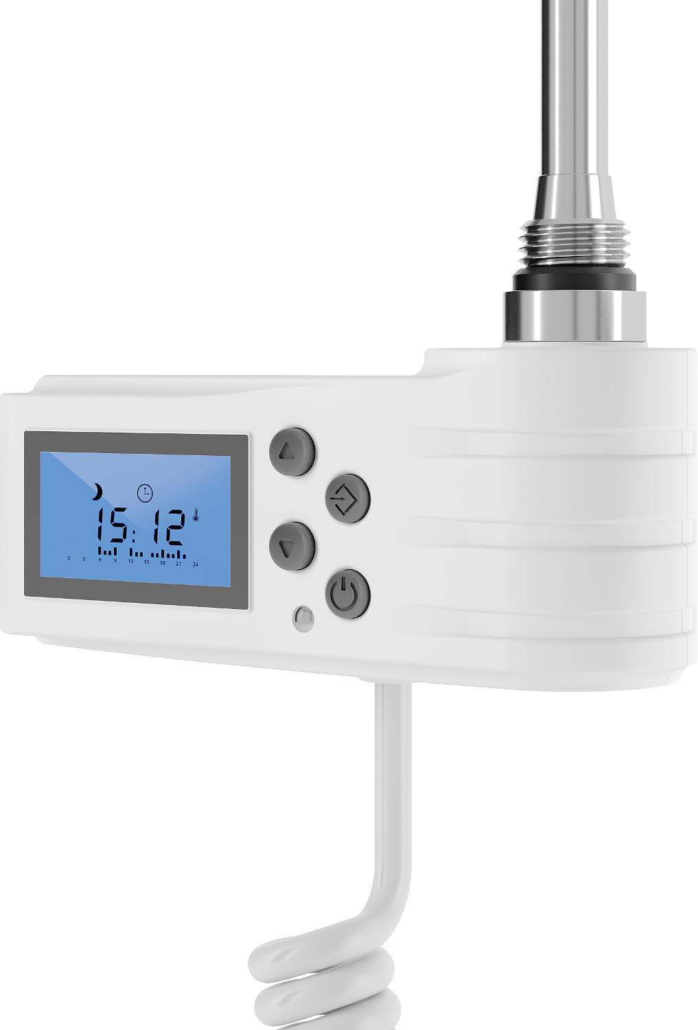 Mexen FA-J1229 grzałka elektryczna 300 W, biała - W959-0300-20