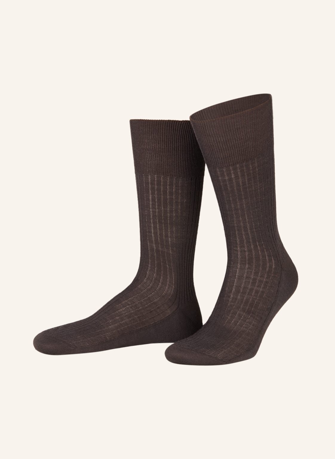 Falke Skarpety Luxury No. 7 braun