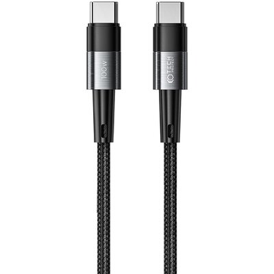 Kabel USB Typ-C - USB Typ-C TECH-PROTECT UltraBoost 100W 2 m Czarny