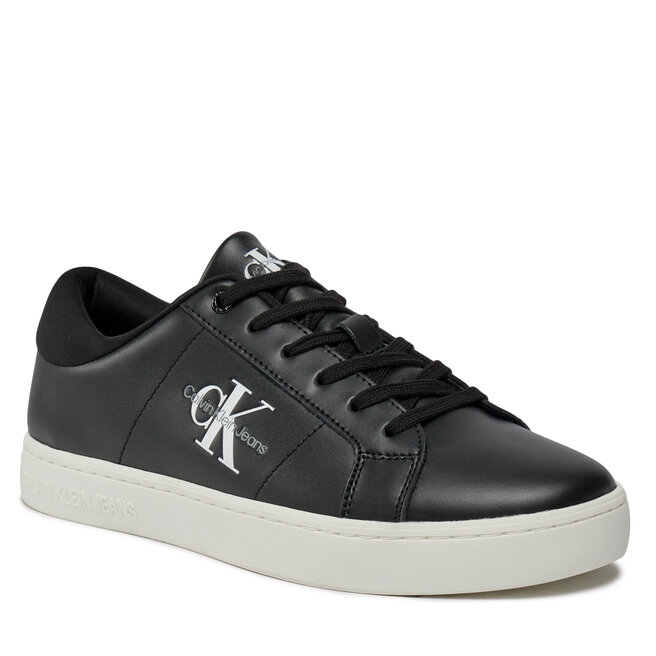 Sneakersy Calvin Klein Jeans Classic Cupsole Low Laceup Lth YM0YM00864 Black/Bright White 0GM