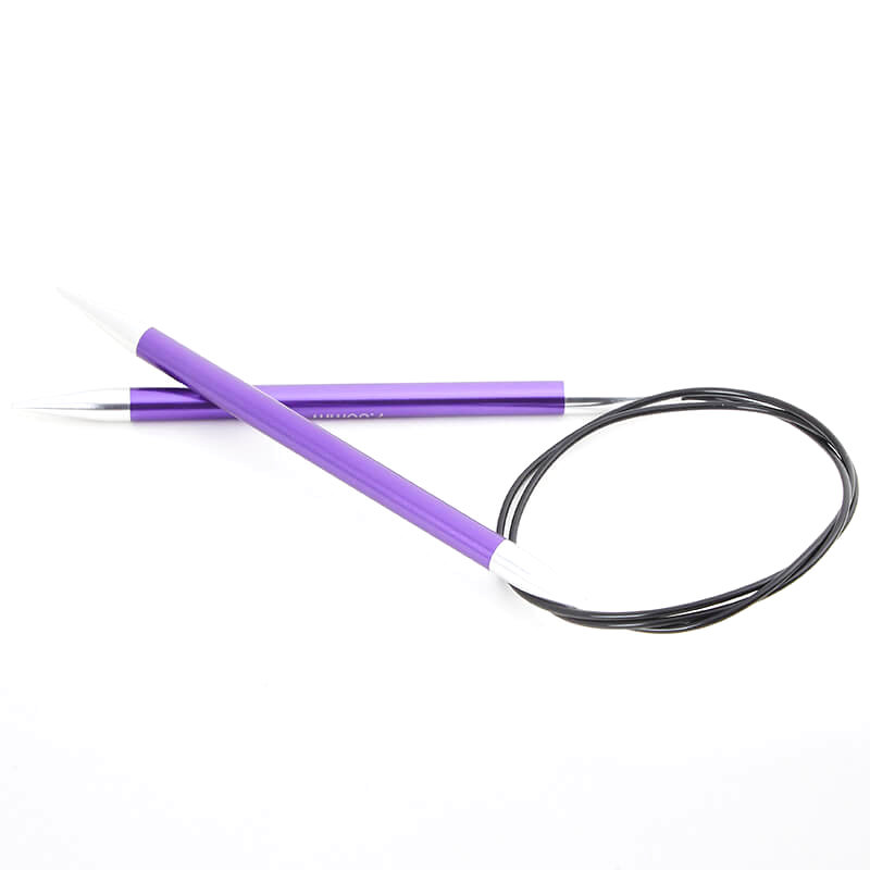 druty metalowe na żyłce 100 7,00 KNITPRO ZING