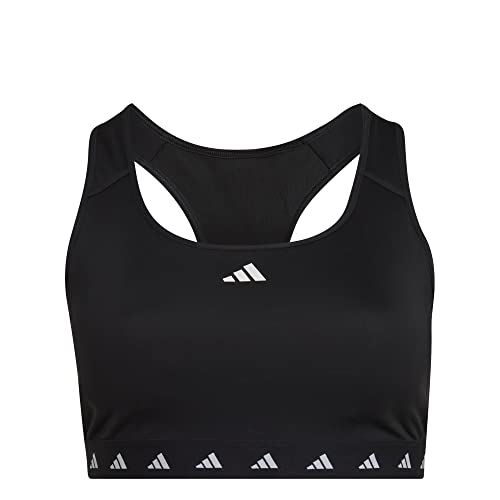 adidas Damski biustonosz sportowy Pwr Ms Tf Ps, czarny, 4XL