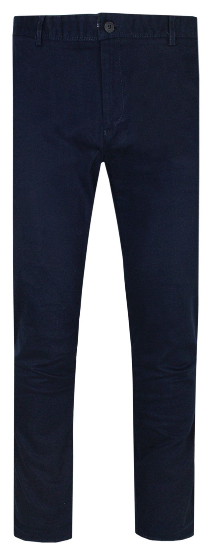 Męskie Spodnie Chinos marki Rigon  Bawełna z Elastanem  Slim Fit - Granatowe