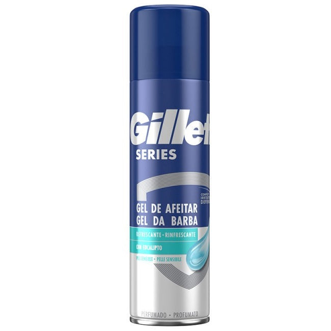 Gillette Series Sensitive Cool chłodzący żel do golenia 200ml