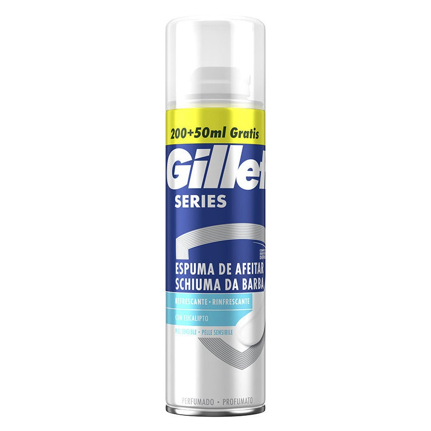 Gillette Series Sensitive pianka do golenia 250ml